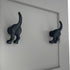 – 3.5” DOG TAIL HOOK - Animal Farmhouse style Kitchen Hook – 3.5 in Rustic Iron Hook for Cups, Towels, Utensils - includes all mounting hardware –...