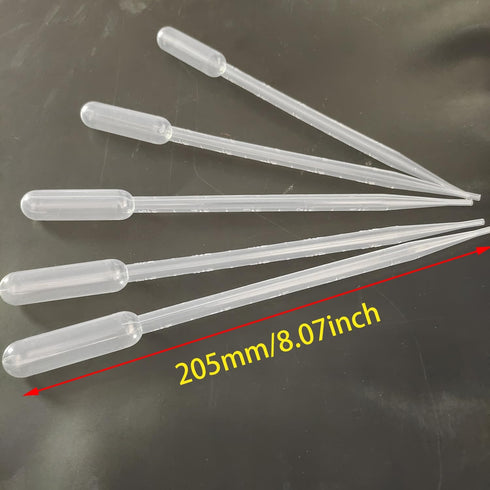 5 Pack Aquarium Test Dropper 5ml Baby Brine Shrimp Eggs Feeder Mini Fish Bowl Fish Feces Transfer Pipettes...