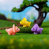 12 Pcs Mini Resin Dinosaur Figures Small Dinosaur Tiny Dinosaur for Mini Garden Micro Landscape Aquarium Home Decoration Dinosaur Party Favors (Re...
