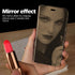 Galaxy S23 Leather Case Compatible with Samsung Galaxy S23 5G 6.1-inch Phone Case Clear View Makeup Mirror Flip Cover, S23 Case with Kickstand Sho...