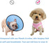 Dog’s Recovery Suit Post Surgery Shirt for Puppy, Wound Protective Clothes for Little Animals(pink white plaid-xs)...