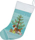 Caroline's Treasures BB2928CS Beagle Merry Christmas Tree Christmas Stocking Fireplace Hanging Stockings Christmas Season Party Decor Family Holid...