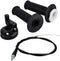 Throttle Handle Grips and Grip Cable for Mini Baja Mb165 Mb200 5.5 6.5hp 196 200cc Doodlebug Bike 50 inch...