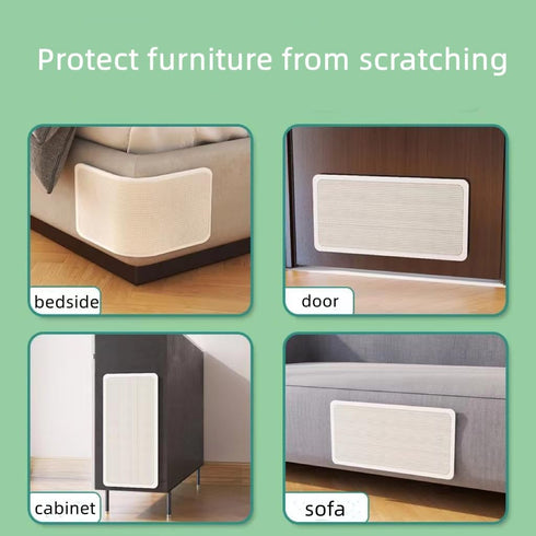 Cat Scratching Mat Sisal Furniture Protector Sofa Cat Scratcher Mat Board Easy to Install Cat Scratching Pad Cat Grinding Claw Care Pad Cat Scratc...