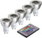 OMTO GU10 3W RGB Color Changing Spotlight with IR Remote Control Mood Ambiance Lighting colorful LED Light Bulbs,Dimmable 85-265V (Pack of 5)...