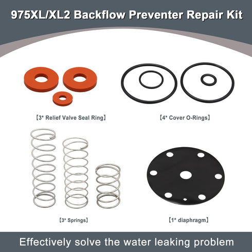 3/4"-1" Backflow Preventer Repair Kit for Wilkins Model 975XL/XL2...