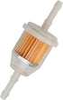 AM116304 Fuel Filter 25 050 22-S for John Deere Kohler 120-436 GY20709 For 1/4" and 5/16" Fuel Line Replaces 71-5960 120-436 GY20709 38666 149-220...