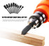 Rasp Wood Carving Bits for Woodworking 1/8” Shank Mini Rotary Burr Rasp Set Power Carving Bit Tools for Wood Carving-10 pcs...