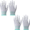 2 Pair Anti Static Antiskid Glove PU Coated Fingertip Non-slip Durable Breathable Wearable Gloves Home Gardening Cleaning Tool for Women Men, Yout...