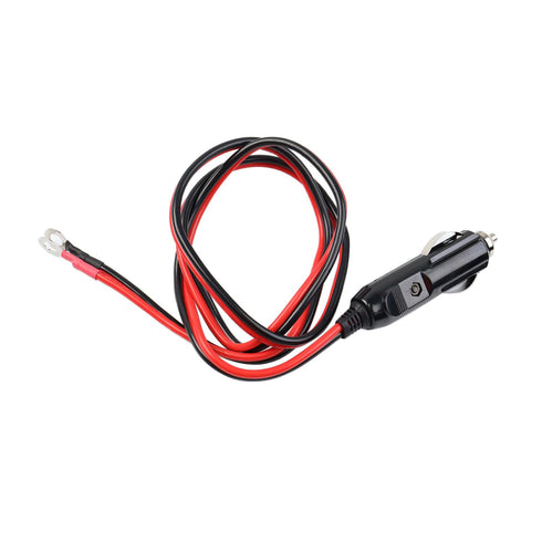 Heavy Duty Male Plug Cigarette Lighter Adapter 3.3FT Power Charger Cord with LED Light 16 AWG Cable for Car Inverter Air Pump and DIY...