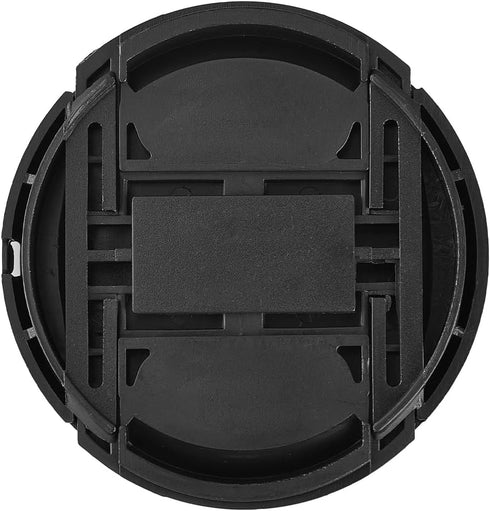 4 Pcs 58mm Center Pinch Front Lens Cap Compatible with Canon EOS Rebel T7 T6 T5 T100 4000D T8i T7i T6s T6i T5i T4i T3i T2i T1i SL3 SL2 SL1 XSi XTi...