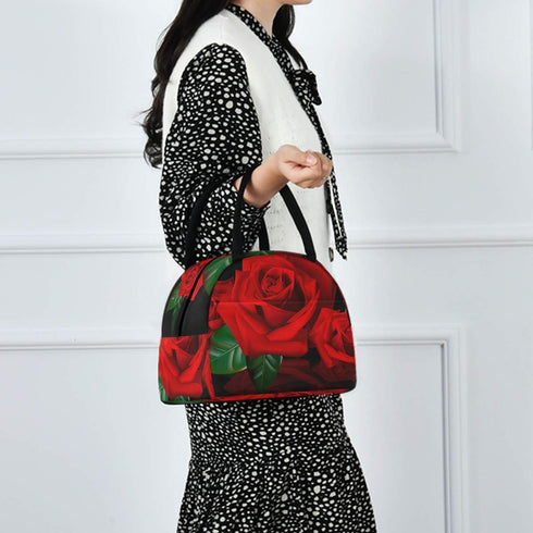 Red Rose Lunch Bag Tote Bag Lunch Bag for Women Lunch Box Insulated Lunch Container...