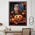 Leczany Cross Stitch Stamped Kit for Adults or Kids - Owl | DIY Embroidery Starter Patterns Craft Kit Needlepoint for Beginner | 11CT, 3 Strands |...