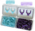 Evolutionary Clean Dental Flossers, Kit of Refills Plus Mid-Length Handle (3 Handles + 100 Refills)...