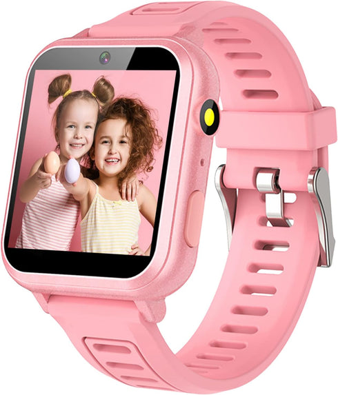 Smart Watch for Kids Gift for Girls Age 5-12, 1.54" Touch Screen Watch with HD Camera Video 24 Games Music Pedometer Flashlight Alarm Clock, Gifts...