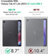 Poetic Revolution Case Designed for Galaxy Tab A7 Lite 8.7 with Screen Protector & Kickstand, Full Body Heavy Duty Rugged Shockproof Drop Protecti...