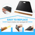 Gomake Wallpaper Smoothing Tool Wallpaper Brush Tools Kit with Felt Squeegee Craft Precision Knife for Paper Peel and Stick Wallpaper Car Wrap Vin...