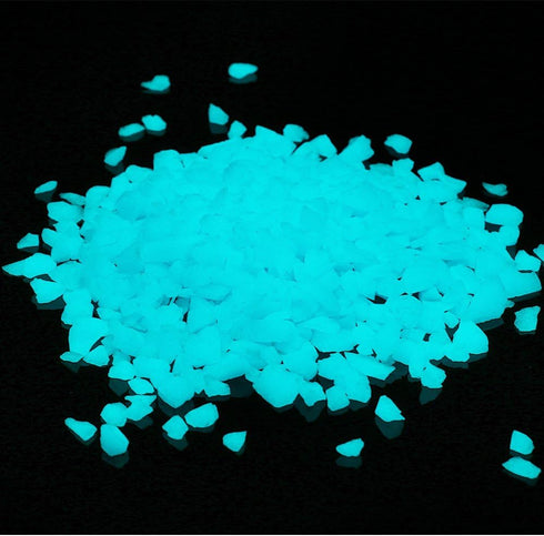 Glow in The Dark Gravel Stones Rocks, Aquarium Gravel, Glow Rocks Stones,Decorative Rocks for Fish Tank Aquarium Garden Planter Landscape Decorati...