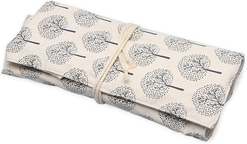 Teamoy Knitting Needles Holder Case(up to 14 Inches), Rolling Organizer for Straight and Circular Knitting Needles, Crochet Hooks and Accessories,...