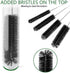 CiaraQ Bottle Cleaning Brushes, 9.8 Inch Nylon Tube Brush Set, Cleaner for Narrow Neck Bottles Cups with Hook, Set of 10pcs. Black...