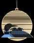 Charley Harper Adornment"Loonrise"...