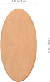 20pcs Unfinished Wood Cutouts - Oval & Round Shapes for DIY Crafts, Wedding, Christmas Ornaments & Gifts...
