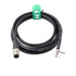 M12 5 Pin Male A Coding Sensor Cable to Bare Wire for Industrial Controls Automation, Device Network DeviceNet, CANopen, IO Link, Profibus 2m...