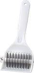 HIC’s Gourmet Rolling Fresh Herb and Multipurpose Kitchen Mincer, with 9-Stainless Steel Blades, White...