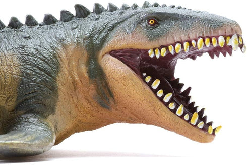 16” Mosasaurus Dinosaur Toys - Large Realistic Mosasaurs Jurassic Prehistorical Toy for Kids, Hand Painted Action Figure Model Dinosaurs for Boys ...