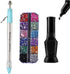 Magic Diamond Painting Pen - Double-Head Manual Point Drill Pen & Rhinestone Multi-Function...