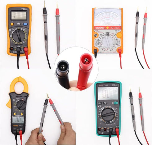 1000V 20A Multimeter Test Leads Banana Plug, Digital Multimeter Test Leads Probes Electrical Test Probe...