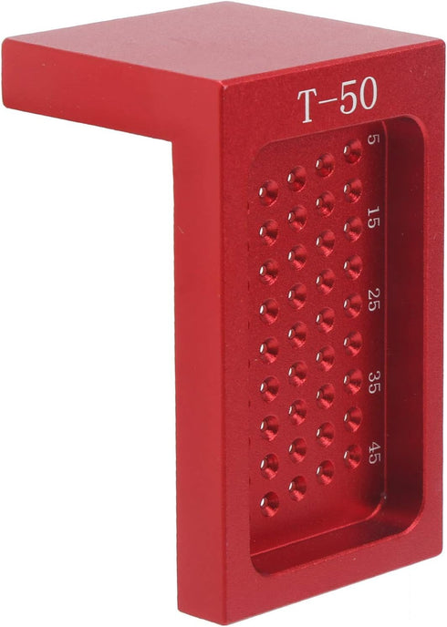 Woodworking Scriber, Aluminum Alloy Saddle L Square Ruler, Precision Woodworking Tool with Metric Scale for Carpenter Square...