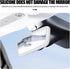 1 PC Car Rearview Mirror Protective Cover, Silicone Stretchable Snug Fit Interior Rearview Mirror Decoration, Shockproof Anti-collision Mirror Pro...