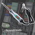 Car Voltage Tester Pen with Alligator Clip,DC 3-48V Test Light Pen Digital LED Circuit Tester with Prolong Spring Cable,Universal Car Fuse Tester ...