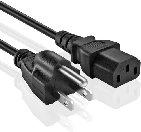 OMNIHIL 8 Feet AC Power Cord Compatible with Alesis TransAC tive Wireless Portable Power ed Bluetooth Speaker System...