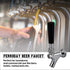FERRODAY Stainless Steel Core Draft Beer Faucet Polished Brass Beer Faucet for Keg Tap Tower Beer Shank & Kegerator Beer Faucet Classic Beer Dispe...