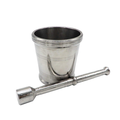 Stainless Steel Mortar and Pestle | Spice Grinder | Molcajete...