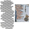 Brick Irregular Net Cutting Dies, Wall Net Die Cuts Metal Embossing Stencils Template Mould for Card Scrapbooking and DIY Craft Album Paper Card D...