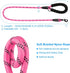 Plutus Pet Long Rope Dog Leash, with Comfortable Padded Handle, Reflective Nylon Heavy Duty Rope Leash, 15FT 20FT 30FT Dog Training Leash for Smal...