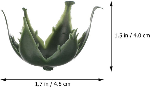 EXCEART DIY Flower Calyxes Supplies 50pcs Artificial Flower Calyxes Plastic DIY Dried Flower Receptacle Calyxes Flower Arrangement Supplies for DI...