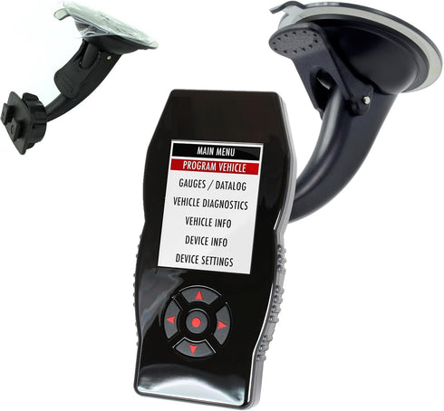 ChargerCity Enhanced X-7006 Dual Tab Strong Suction Mount for SCT X4 7015 7416 7215 Tuner Programmer...