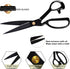 BIHRTC Fabric Scissors Professional 9 inch Heavy Duty Scissors Dressmaking Tailor Scissors U Shape Yarn Thread Cutter Ripper Sewing Shears Scissor...