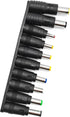 10pcs DC Connector Jack Power Socket Universal DC Barrel Jack Adapter Compatible for Lenovo, Dell, HP, Asus, Acer, Toshiba, Sony Laptop Charger Po...