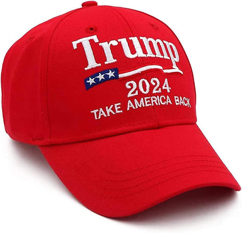 Trump Hat Trump Merchandise maga Hat Trump Hat 2024 Embroidered Adjustable Baseball Cap...