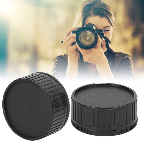 3 * Lens & 3 * Camera Body Rear Lens Cover for Leica M Mount - Black...