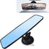 Pack-1 Car Panoramic Rearview Mirror, 8.7" x 2.6" with Adjustable Suction Cup Rearview Mirror, HD Anti-glare Car Interior Mirror, Universal for Ca...