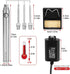 Digital Soldering Iron Tool Set, Rechargeable Cordless Solder Tool Adjustable Temperature, Welding Tool Kit with 3pcs Soldering Iron Tip, USB char...