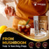 Mushroom Powder, 25 in 1 Mushrooms Lions Mane Powder Organic - 2000mg - Mushroom Supplement, 25 Superfood Mushrooms, Chaga, Shiitake Mushrooms, Co...