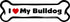 Imagine This Company I Love My Breed Bone Shaped Pet Magnet; Removable Magnets for Cars, Fridges, Lockers & More, Stylish Pet Inspired Car Accesso...