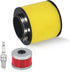 Air Filter,Oil Filter,Spark Plug Element Cleaner Replacement 17254-HC5-900 for Fourtrax TRX300 TRX300FW TRX400FW TRX450S TRX450ES TRX450FE TRX450F...